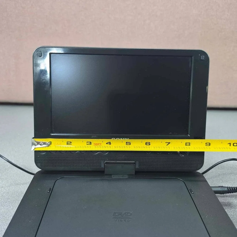 Sony DVP-FX820 Portable DVD Player Red Swivel Screen Widescreen